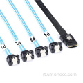 Cavo del cavo splitter da 12 Gbps Drive Disco